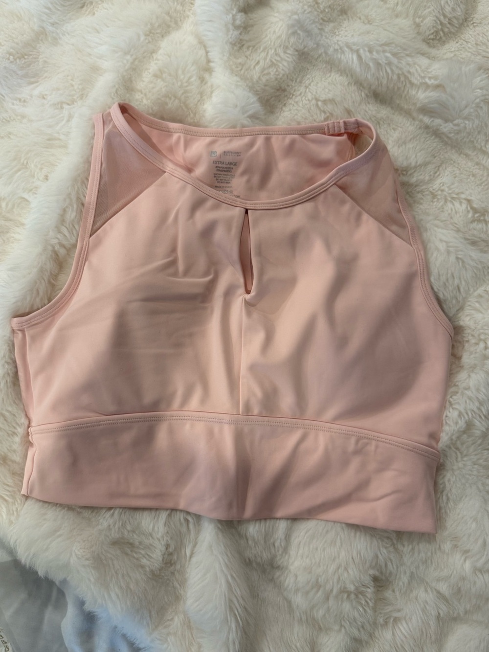 Buffbunny step up crop top bra XL